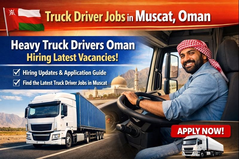 Truck Driver Jobs in Muscat, Oman 2026 | Heavy Truck Drivers Oman Hiring